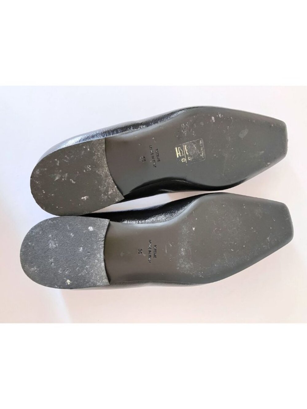 Toteme The Piped Patent-leather Loafers Black Size IT 36/ US 6 - Picture 11 of 11